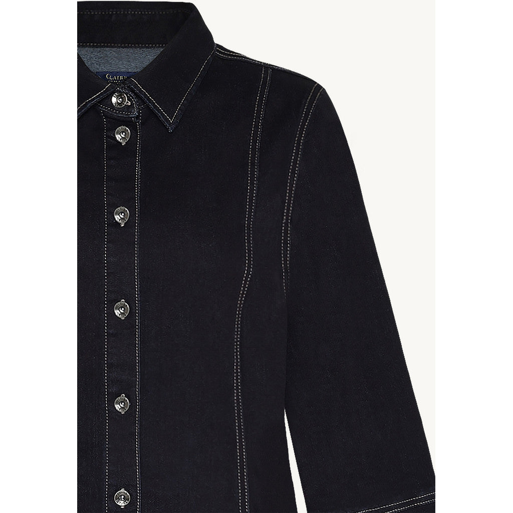 CLAIRE CWDaisymariia Dresses 3010 Dark Blue Denim