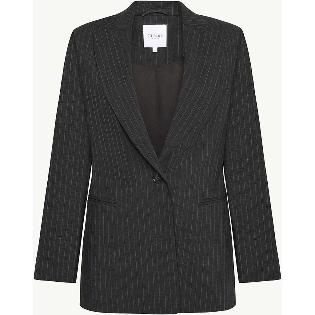 CLAIRE CWElody Blazer 1236 Dark Grey Melange
