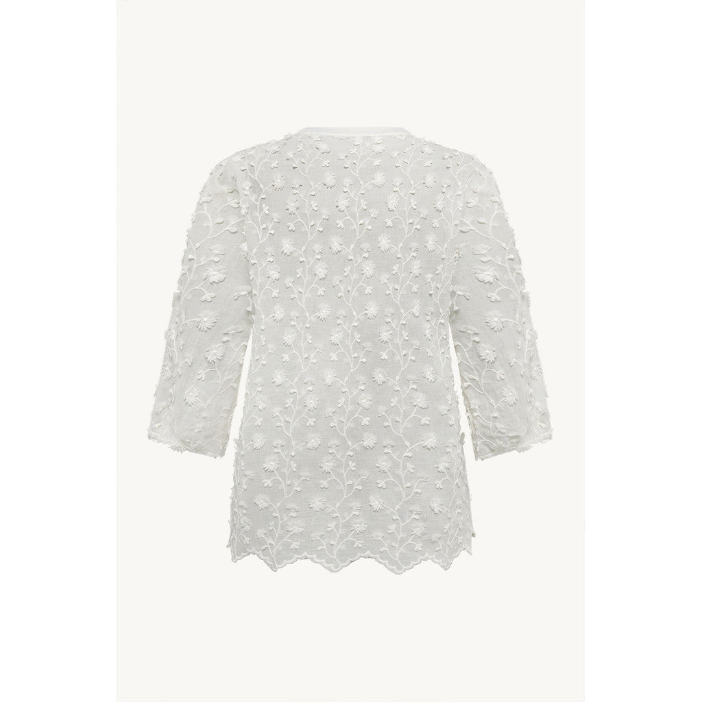 CLAIRE CWFlower Shirts 3217 Gardenia