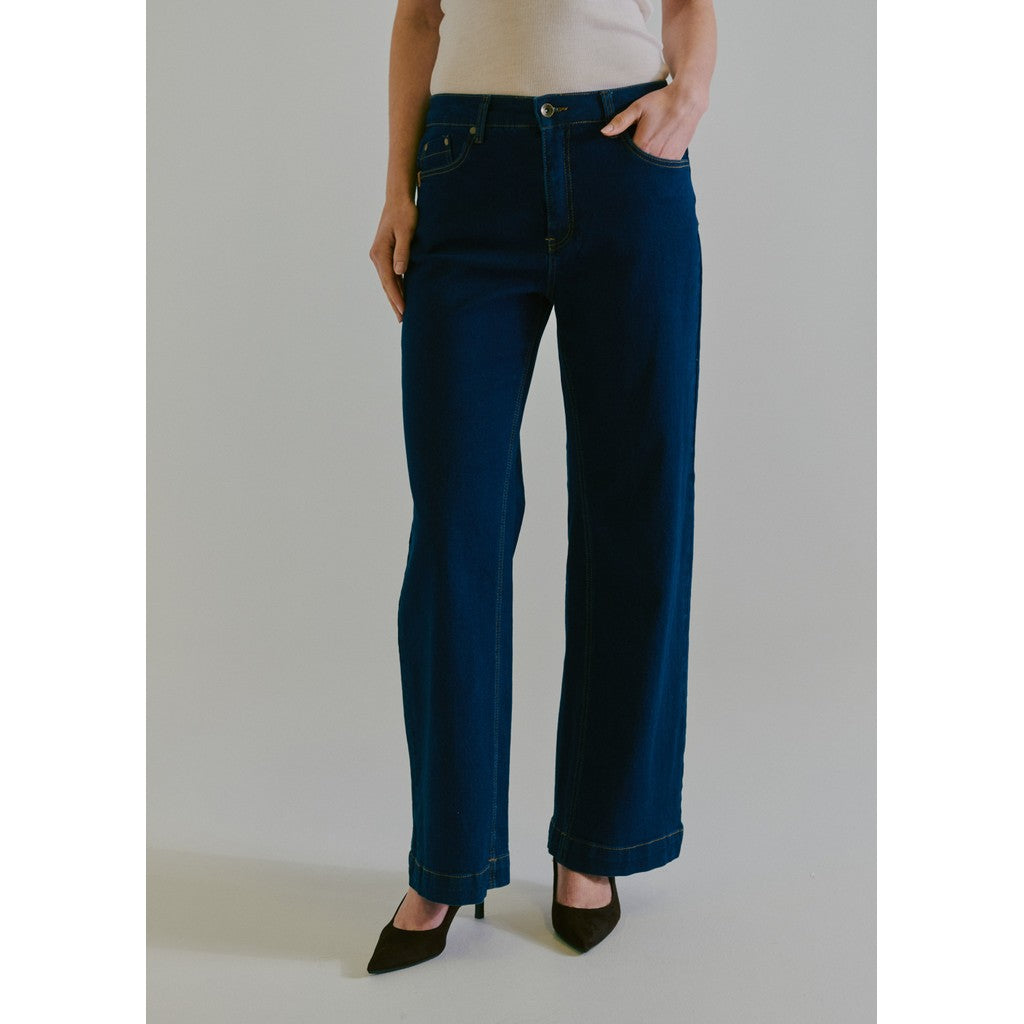 CLAIRE CWJanaya Trousers 3006 Blue Jeans