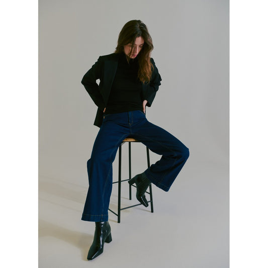 CLAIRE CWJanaya Trousers 3006 Blue Jeans