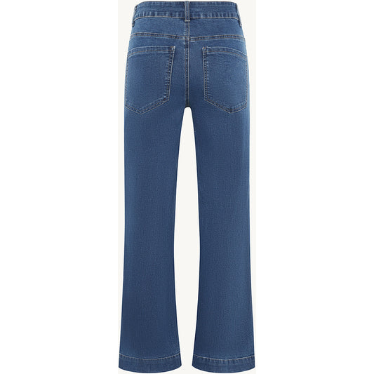 CLAIRE CWJanaya Trousers 3015 Medium Blue Denim