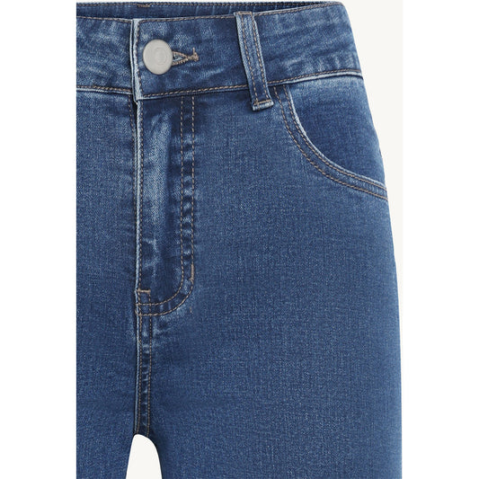 CLAIRE CWJanaya Trousers 3015 Medium Blue Denim