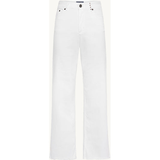 CLAIRE CWJanaya Wide leg Pants Trousers 3246 White