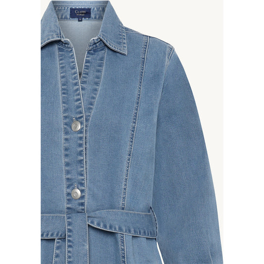 CLAIRE CWKimmie Dresses 3009 Light Blue Denim