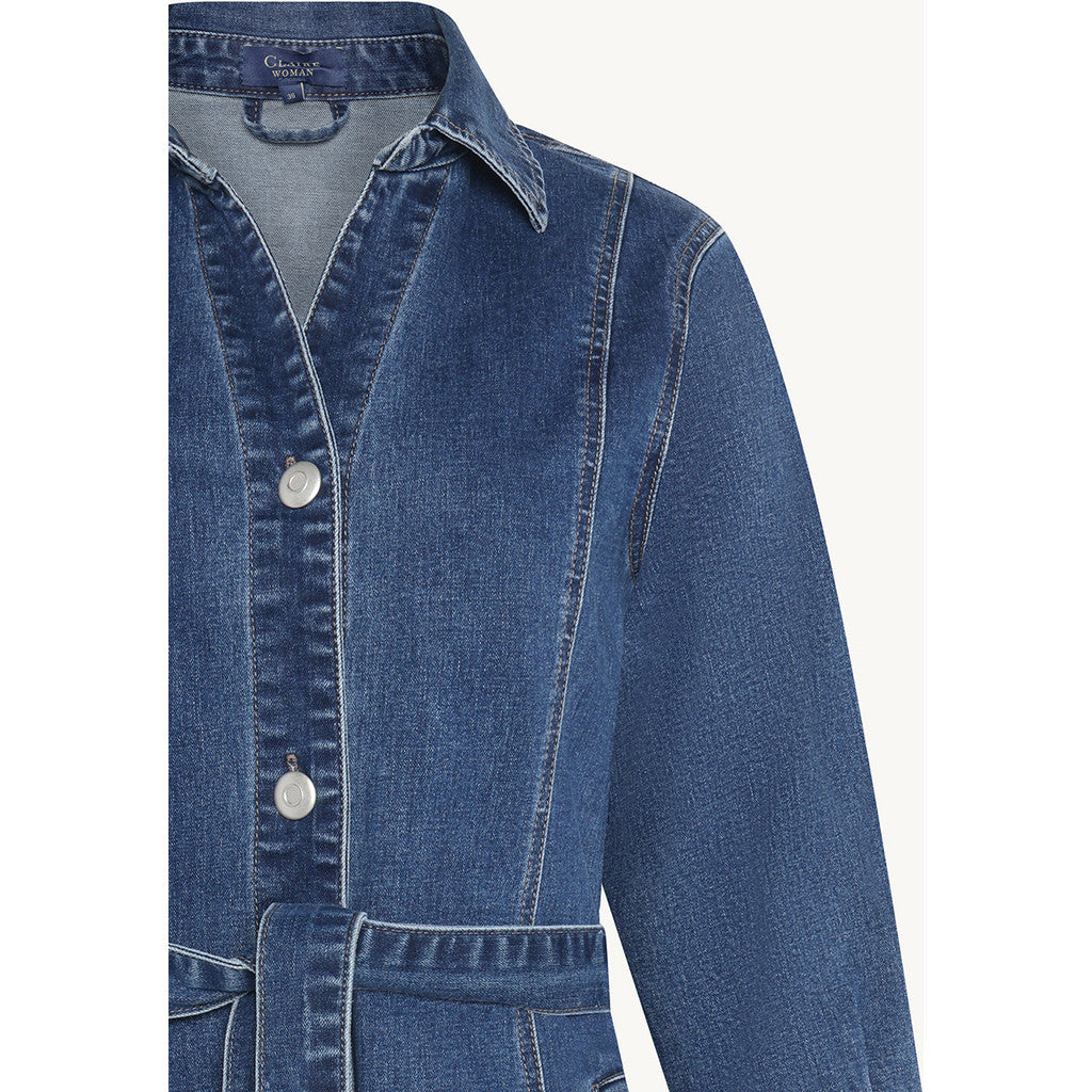 CLAIRE CWKimmie Dresses 3015 Medium Blue Denim