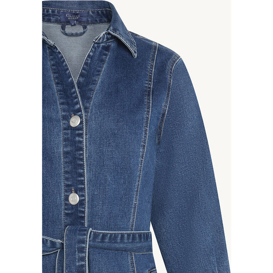 CLAIRE CWKimmie Dresses 3015 Medium Blue Denim