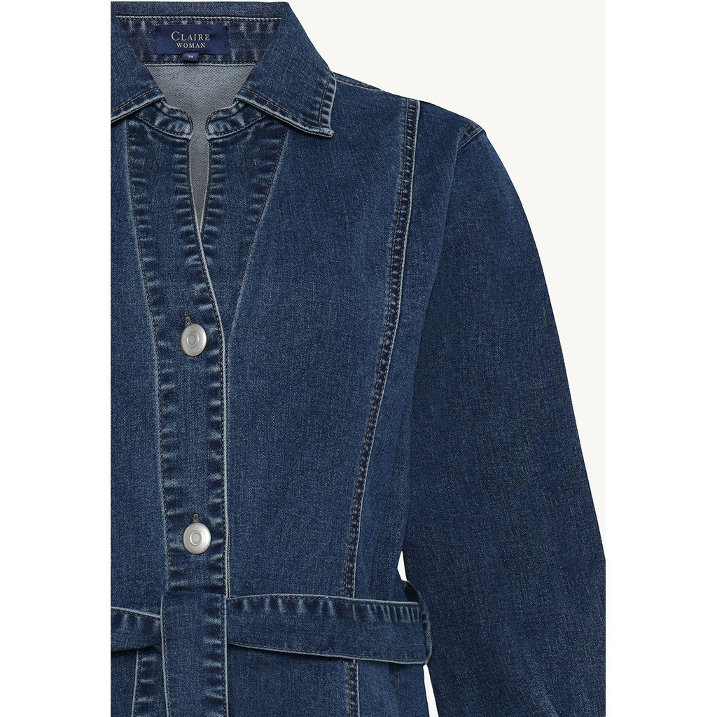 CLAIRE CWKimmie Dresses 3015 Medium Blue Denim