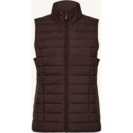 CLAIRE CWOdelia Waistcoat 4565 Chocolate