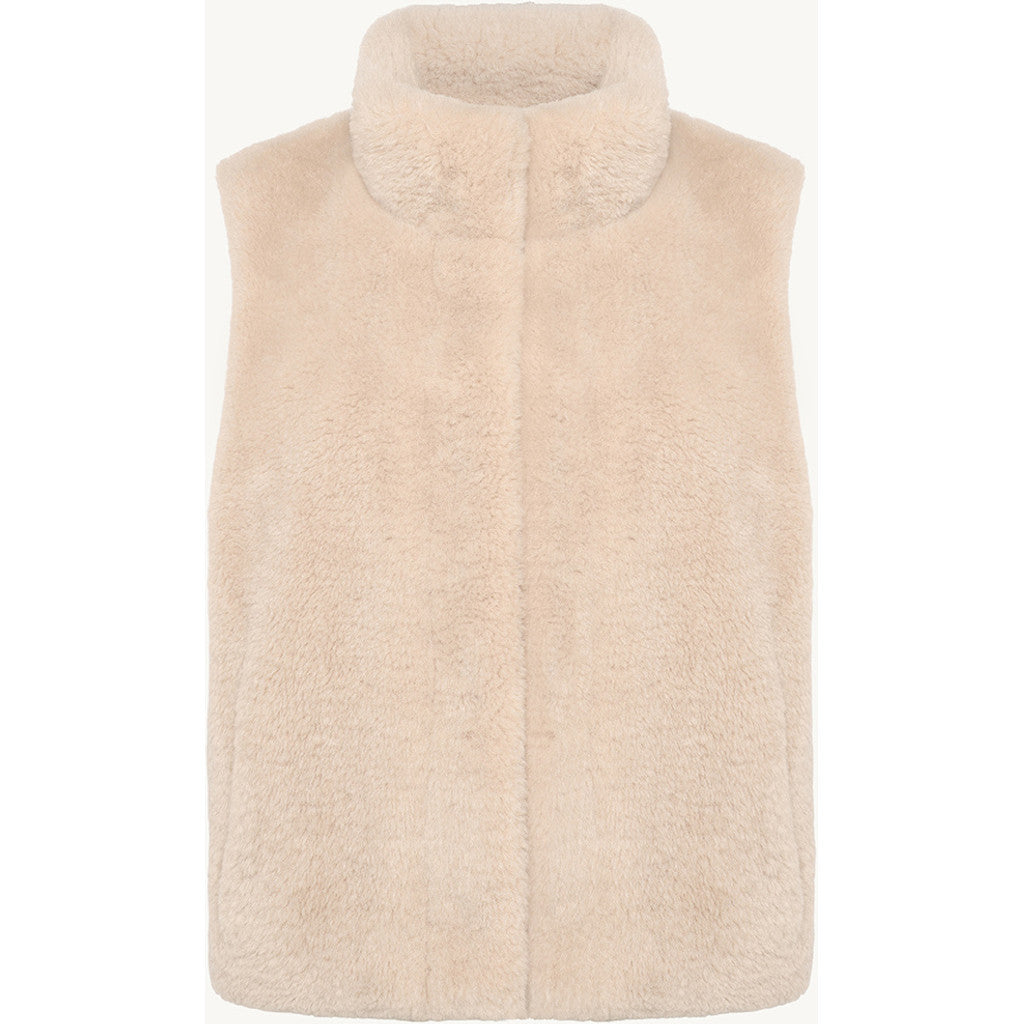 CLAIRE CWOlivija Waistcoat 4505 Sand