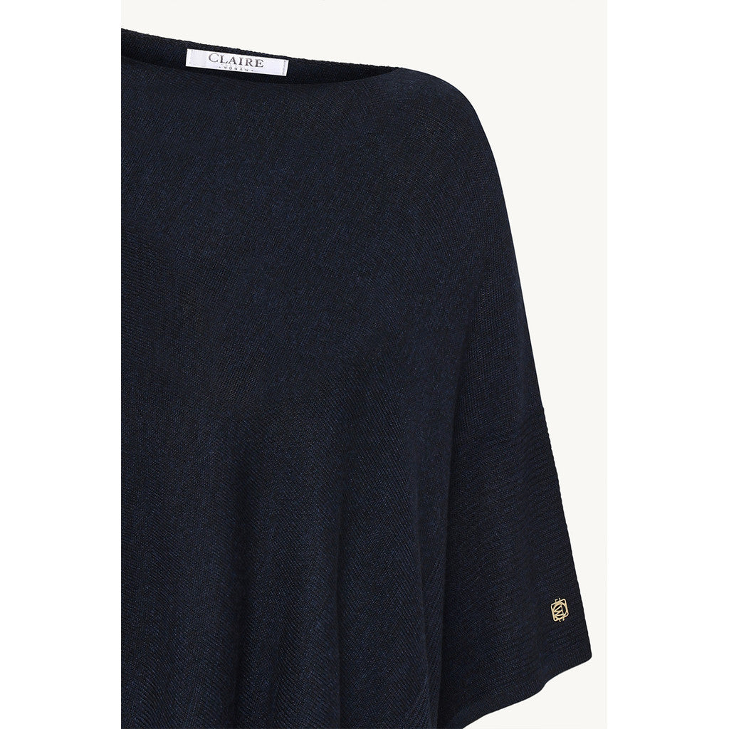 CLAIRE CWPaige Scarf 13151 Dark Navy Melange