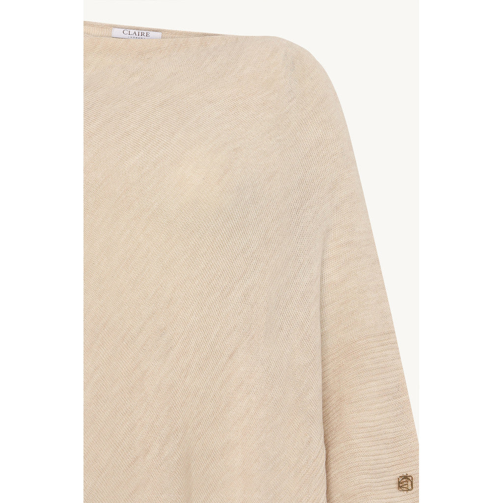 CLAIRE CWPaige Scarf 13261 Sand Stone Melange