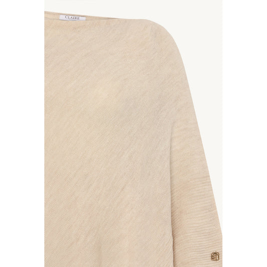 CLAIRE CWPaige Scarf 13261 Sand Stone Melange