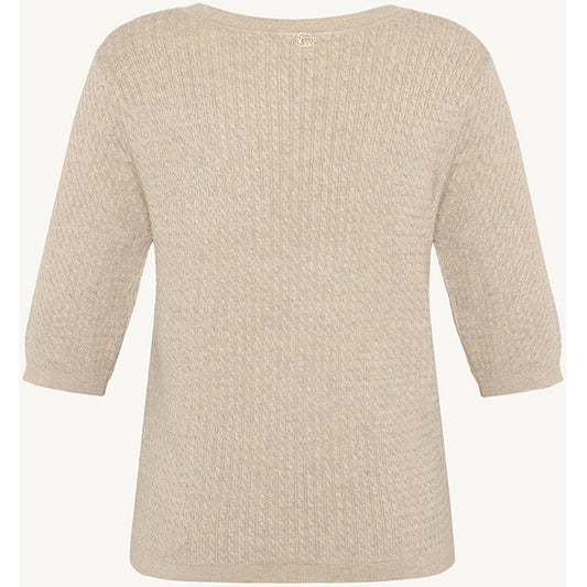 CLAIRE CWPam Pullover 3261 Sand Stone