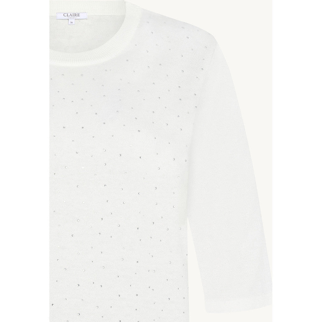 CLAIRE CWPaprika Pullover 3217 Gardenia