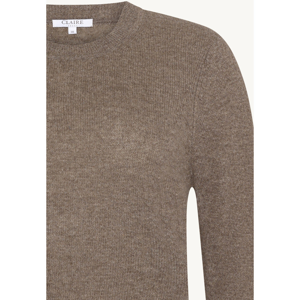 CLAIRE CWParadis Pullover 14522 Fossil Melange