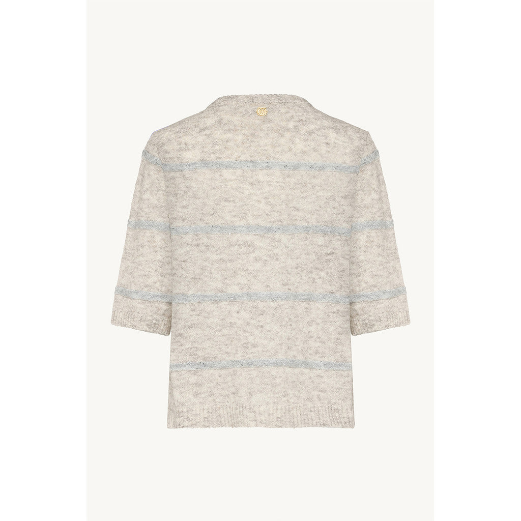 CLAIRE CWPareesa Pullover 13272 Snow White Melange