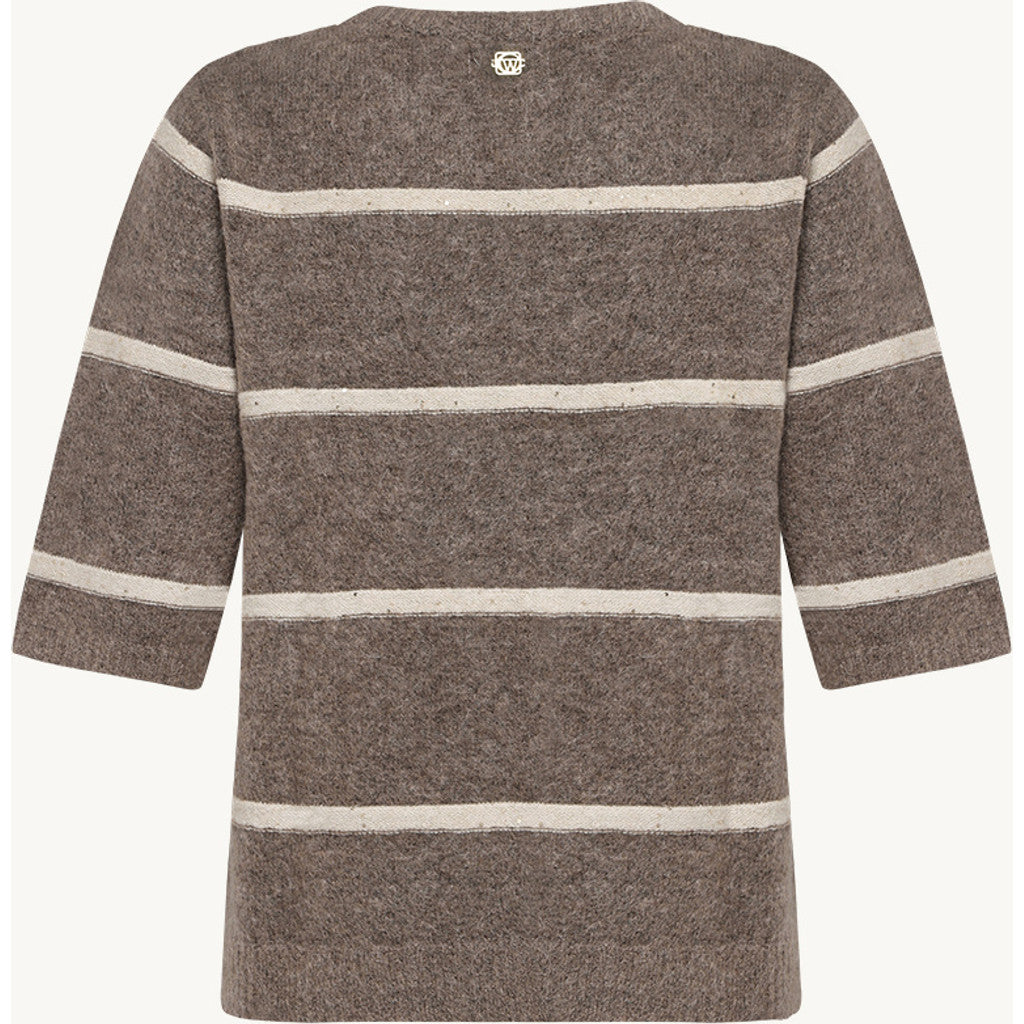 CLAIRE CWPareesa Pullover 13578 Cacao Melange