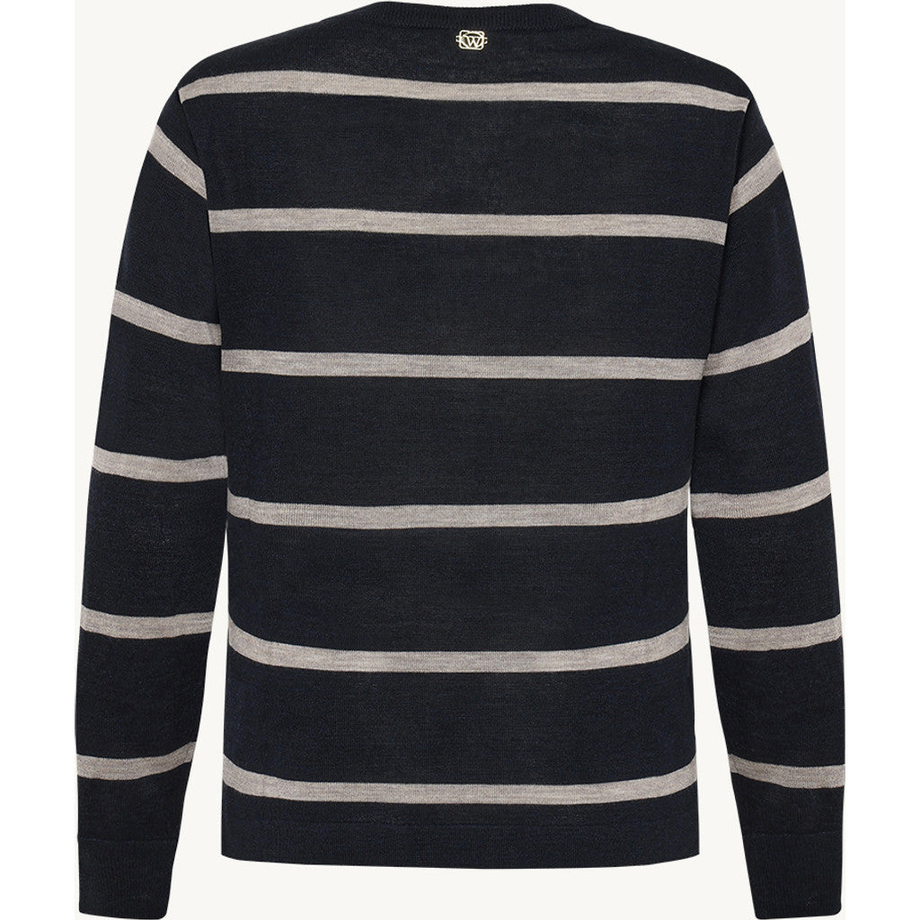 CLAIRE CWPari Pullover 13151 Dark Navy Melange