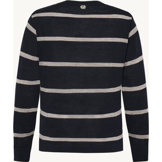 CLAIRE CWPari Pullover 13151 Dark Navy Melange