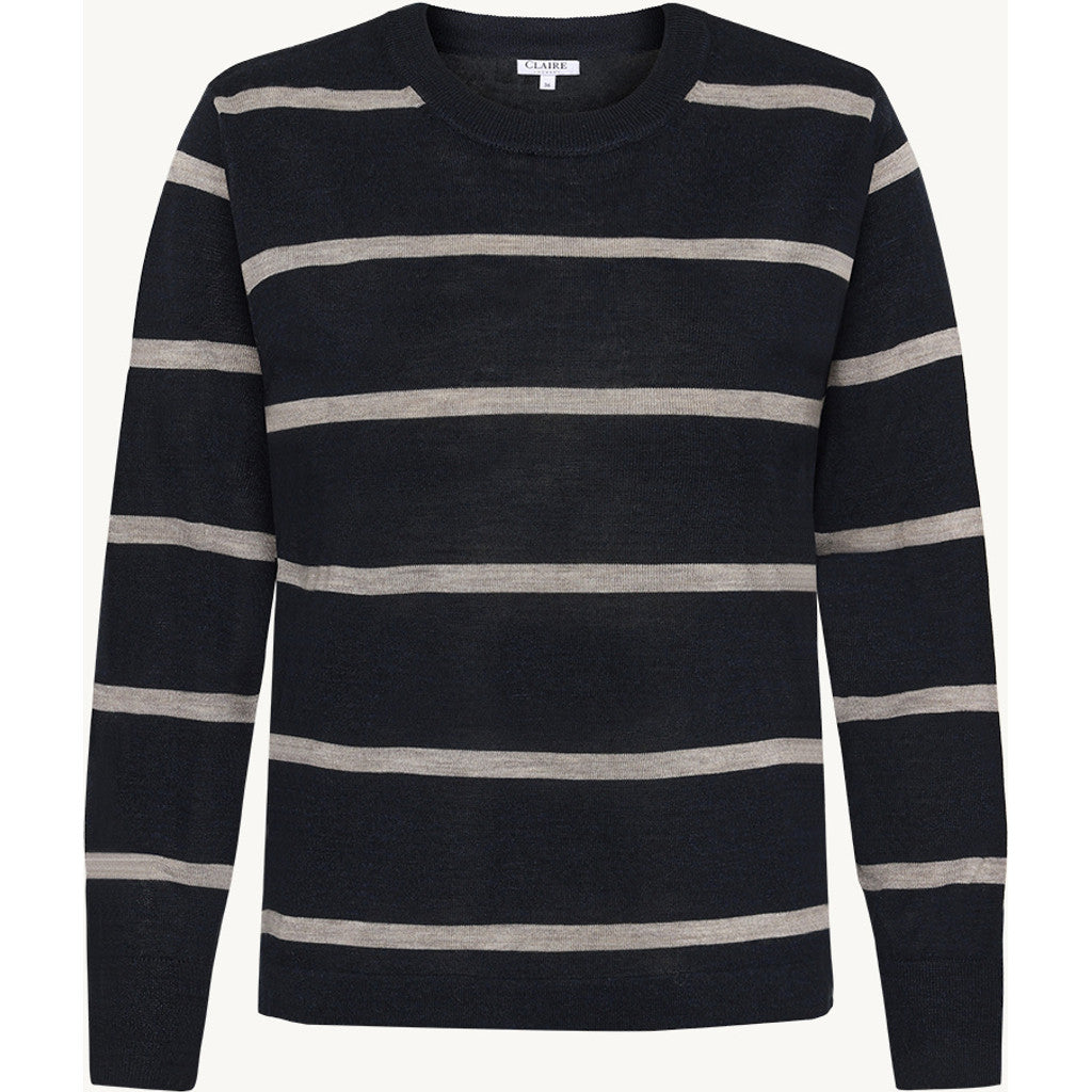 CLAIRE CWPari Pullover 13151 Dark Navy Melange