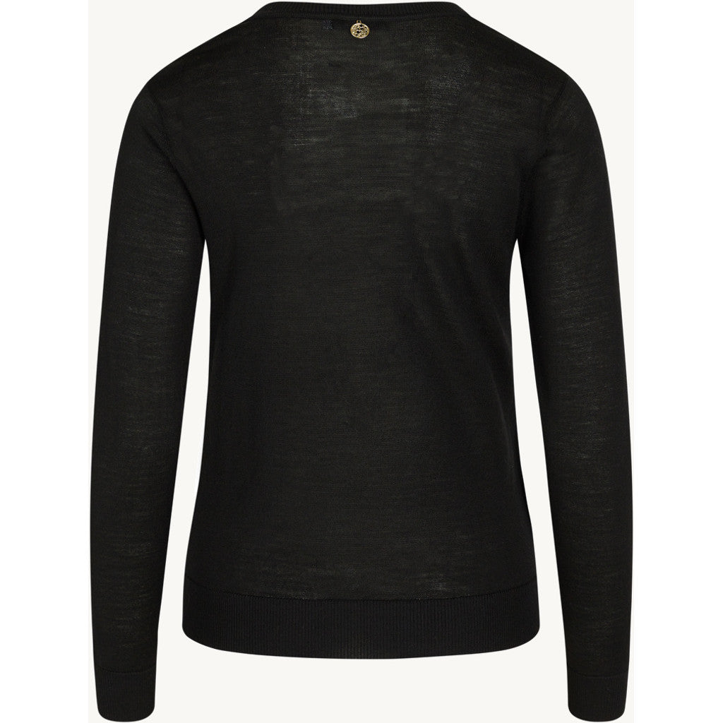 CLAIRE CWPatti Pullover 03244 Black Biella