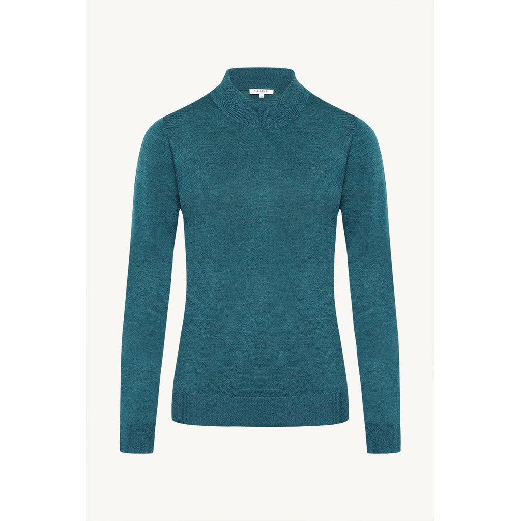 CLAIRE CWPaulia Pullover 14986 Peacock Melange
