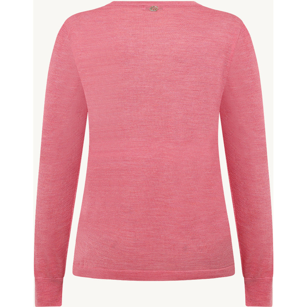 CLAIRE CWPavla Pullover 14711 Coral Blush Melange