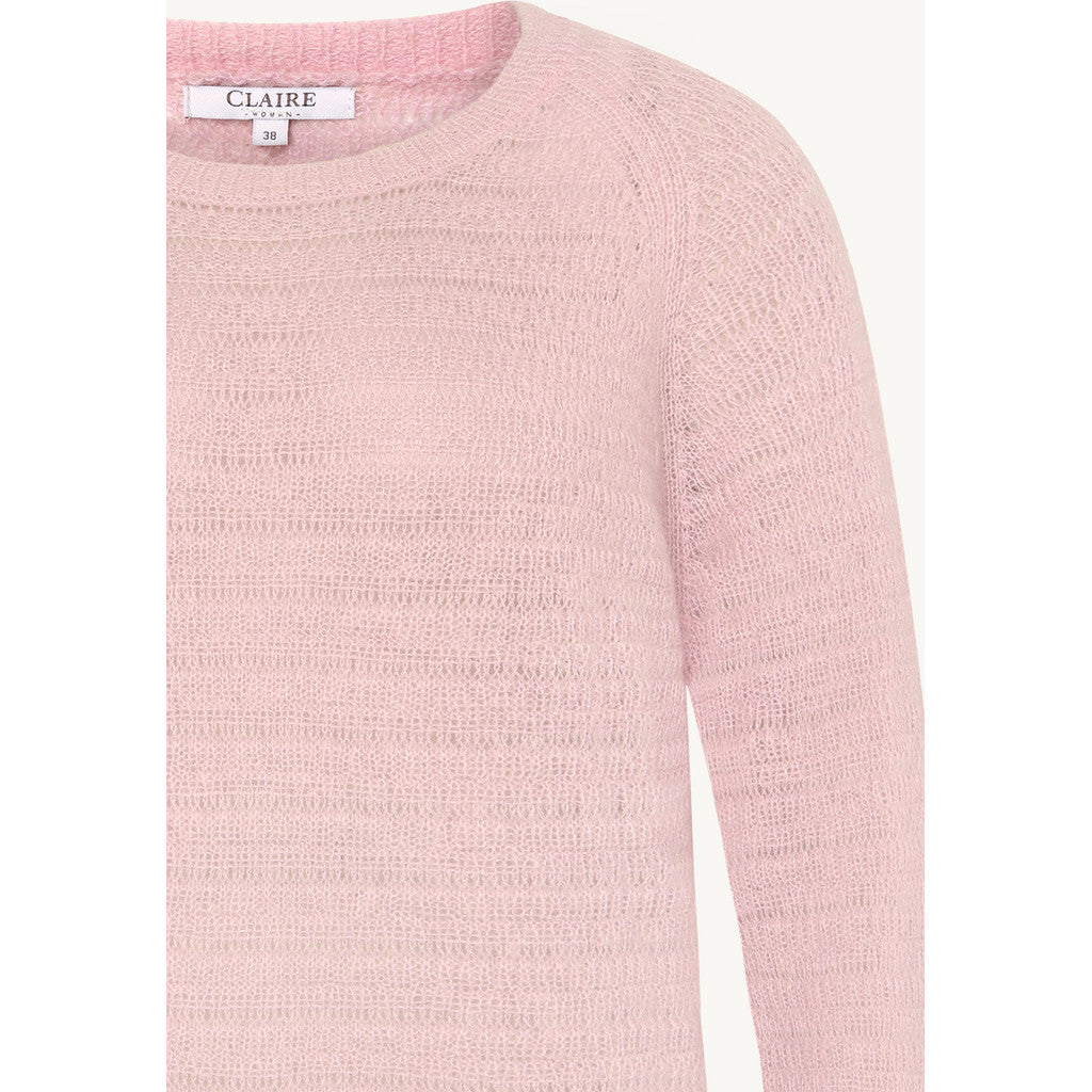 CLAIRE CWPavline Pullover 4306 Pink Touch