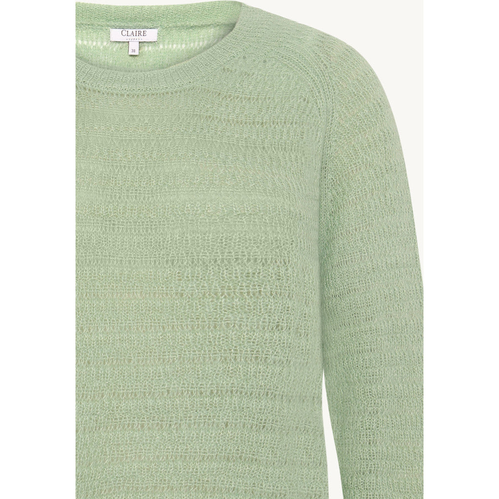 CLAIRE CWPavline Pullover 4422 Pale Aqua