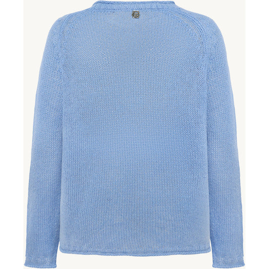 CLAIRE CWPeach Pullover 3194 Vista Blue