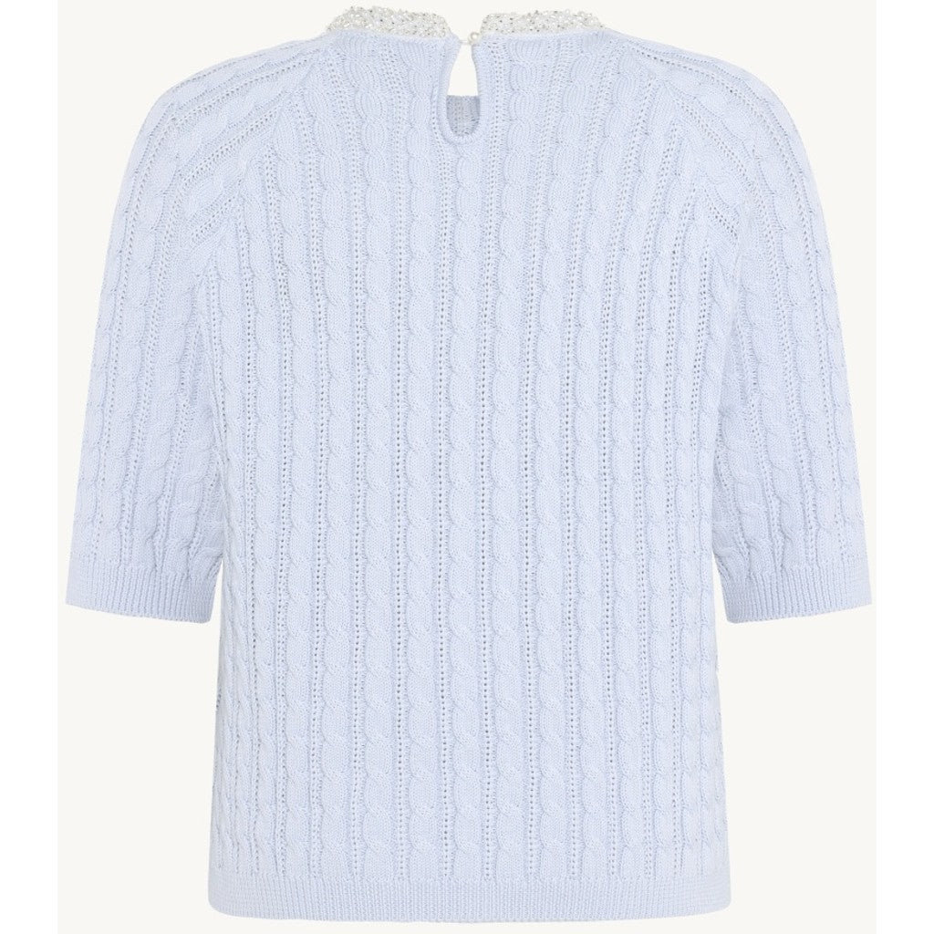 CLAIRE CWPearline Pullover 3101 Angel Blue