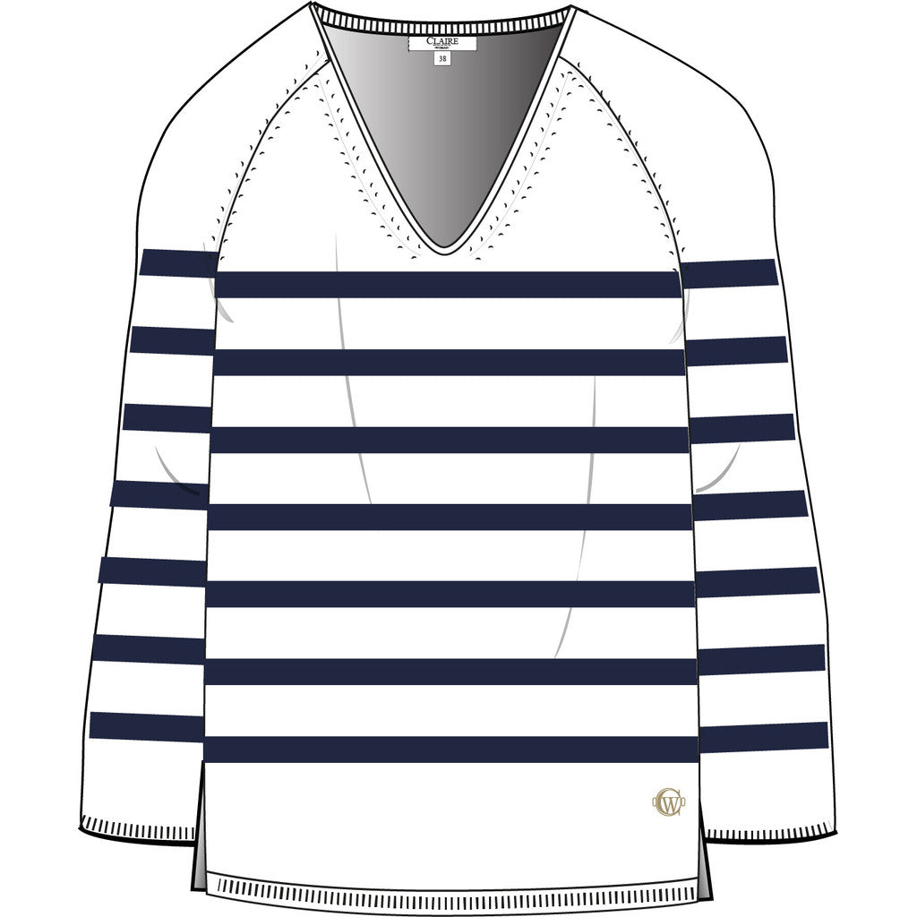 CLAIRE CWPetrusjka Pullover 3151 Dark Navy