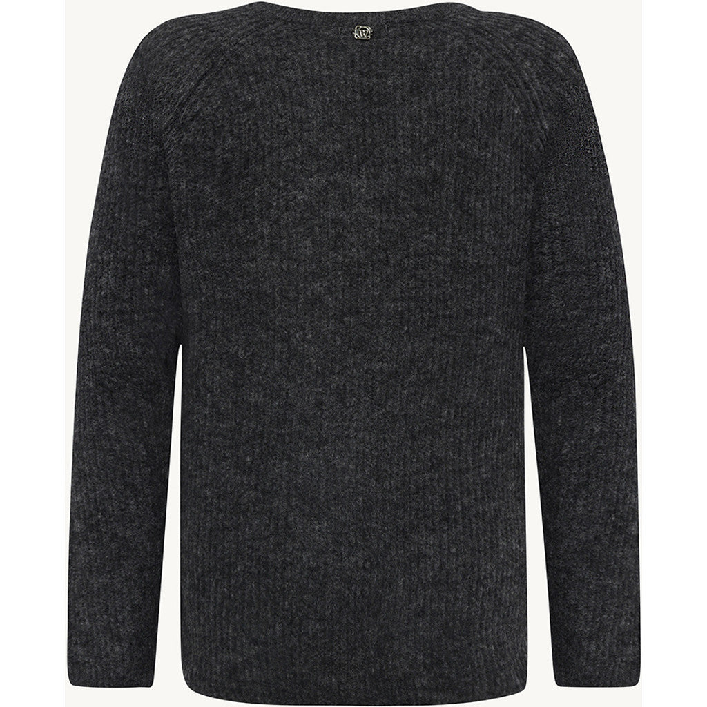 CLAIRE CWPetrusjka Pullover 1236 Dark Grey Melange