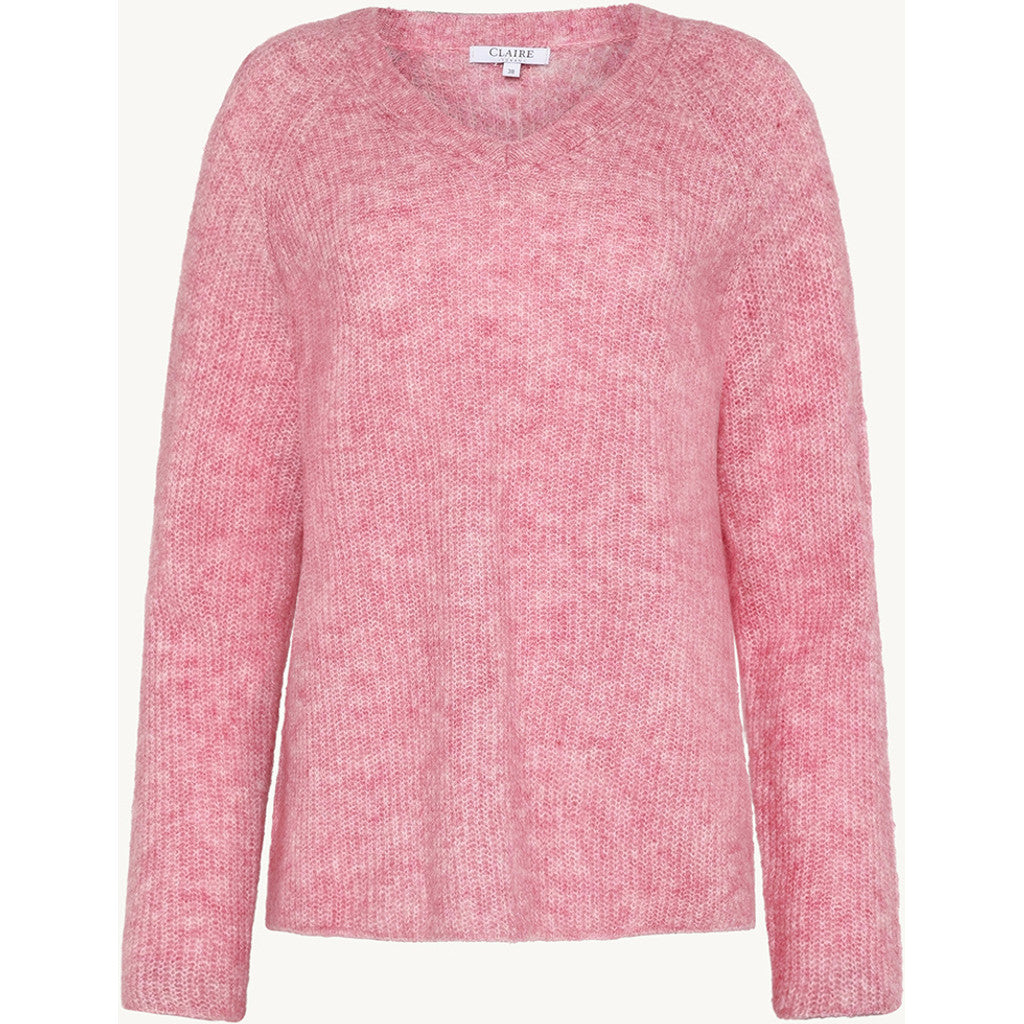 CLAIRE CWPetrusjka Pullover 13726 Rose Wine Melange