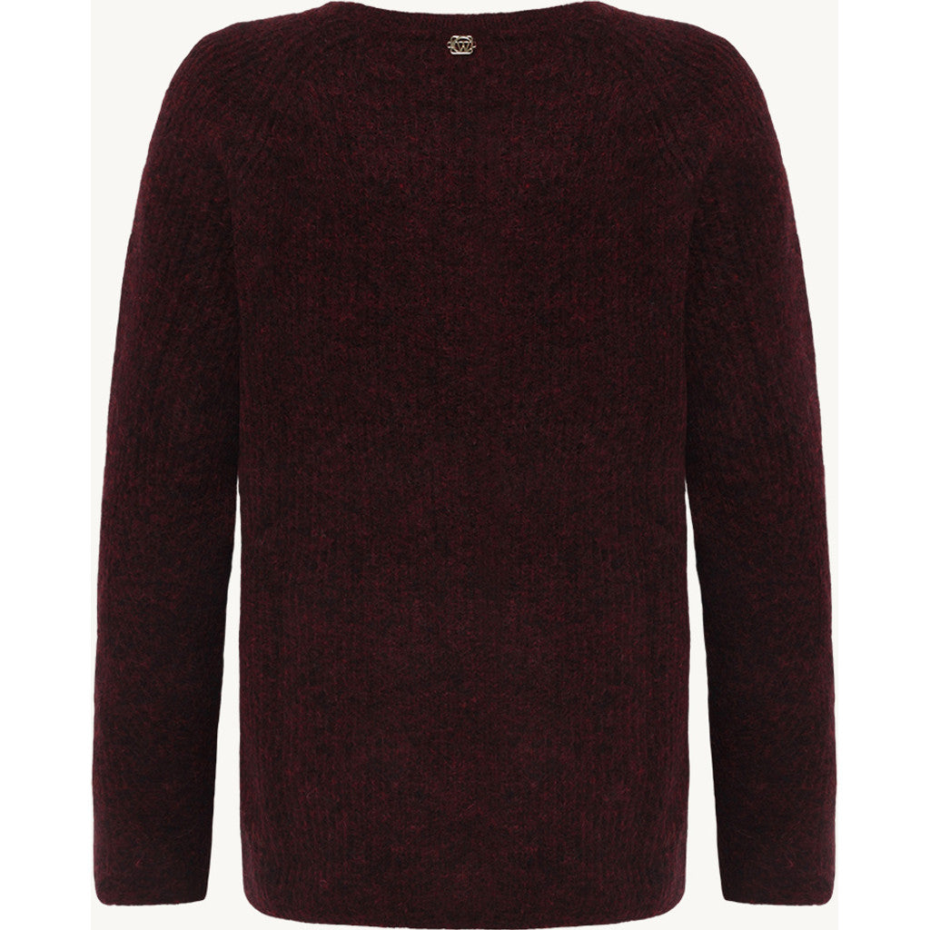 CLAIRE CWPetrusjka Pullover 13748 Wine Melange