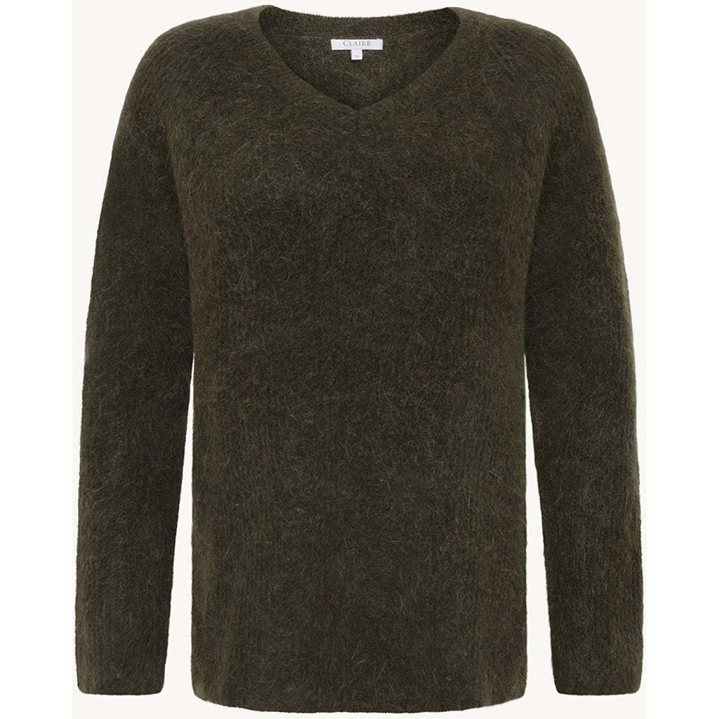 CLAIRE CWPetrusjka Pullover 4480 Old Forest