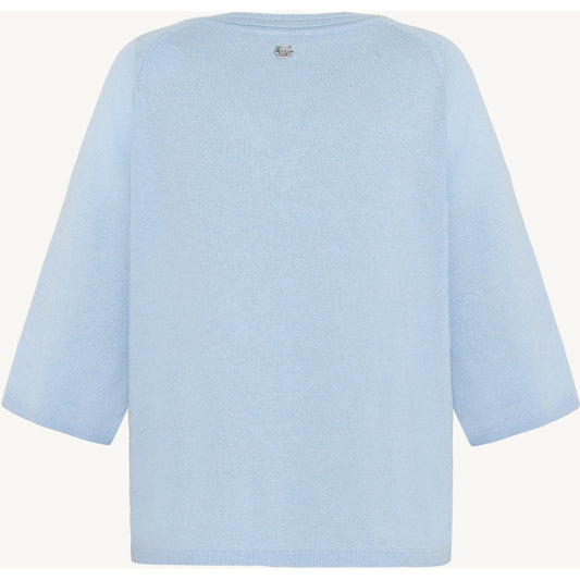 CLAIRE CWPetunia Pullover 3194 Vista Blue