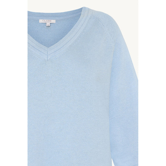CLAIRE CWPetunia Pullover 3194 Vista Blue