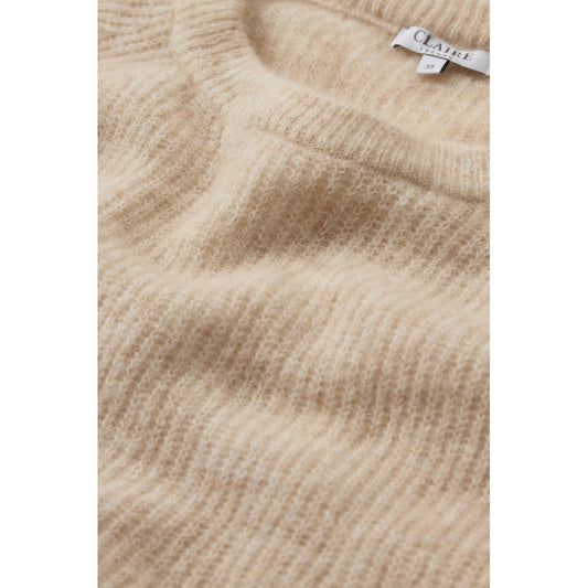 CLAIRE CWPhiline-L Pullover 14505 Sand-Melange