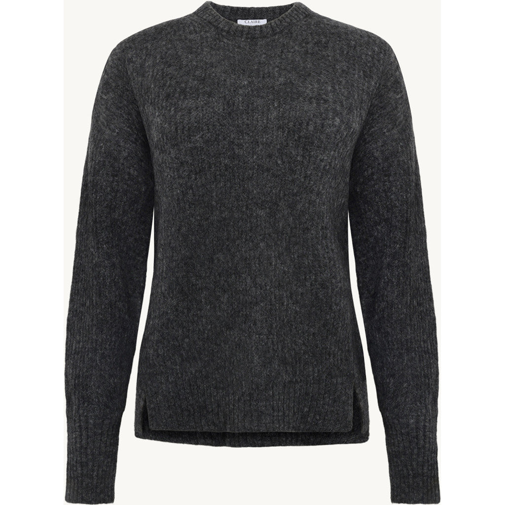 CLAIRE CWPianna Pullover 1236 Dark Grey Melange