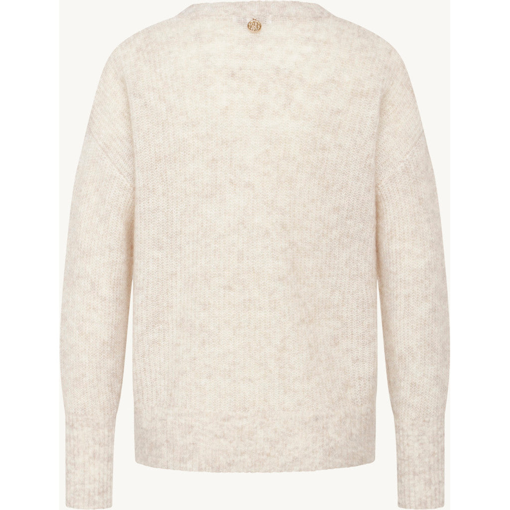 CLAIRE CWPianna Pullover 13272 Snow White Melange