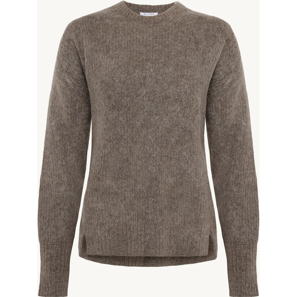CLAIRE CWPianna Pullover 13578 Cacao Melange