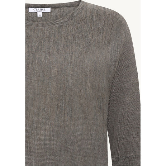 CLAIRE CWPippa Pullover 13571 Falcon Melange