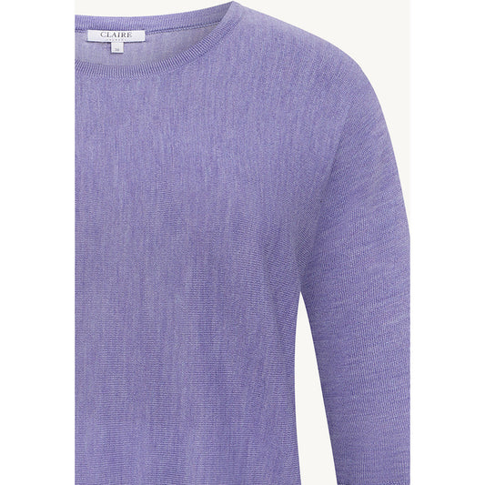 CLAIRE CWPippa Pullover 14809 Aster Melange