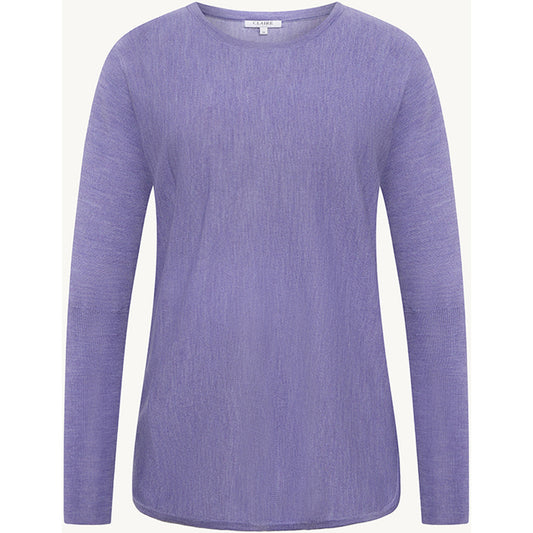 CLAIRE CWPippa Pullover 14809 Aster Melange