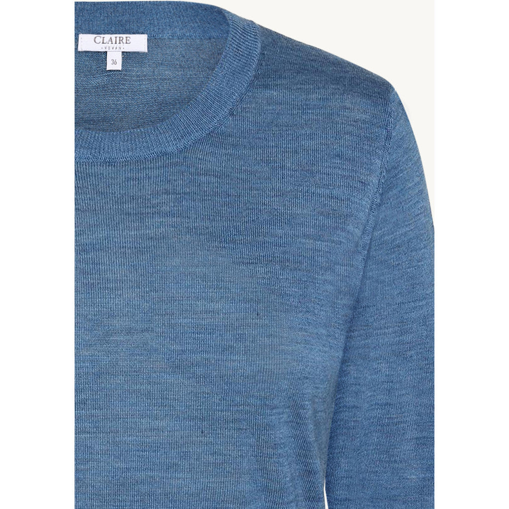 CLAIRE CWPlinia Pullover 14155 Blue Iris Melange