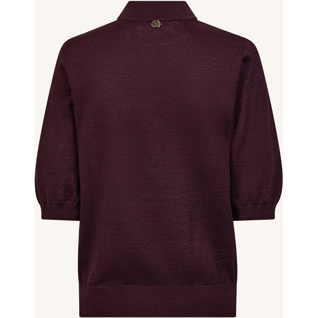CLAIRE CWPrana Pullover 13748 Wine Melange