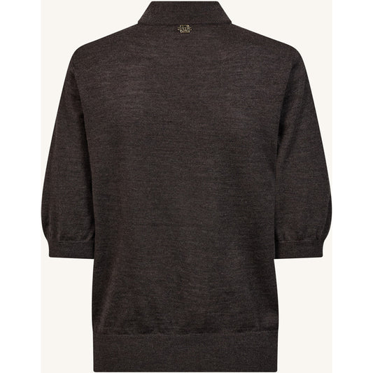 CLAIRE CWPrana Pullover 14579 Hot Fudge Melange