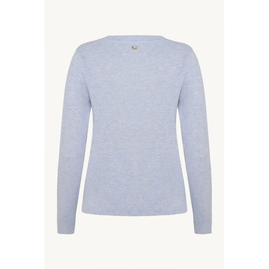 CLAIRE CWPreet Pullover 13106 Blue Bird Melange